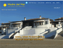 Tablet Screenshot of madredelmar.com